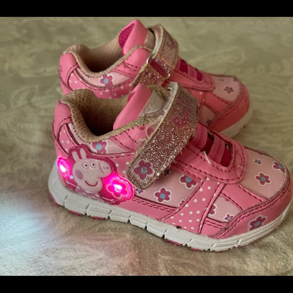 peppa pig light sneakers